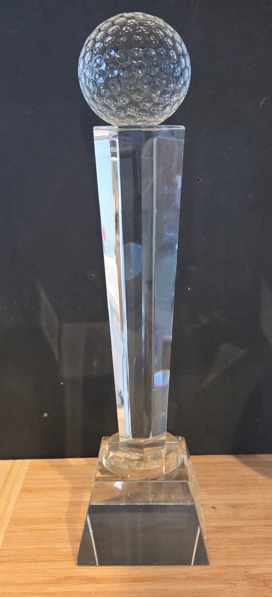 Golf award trophy