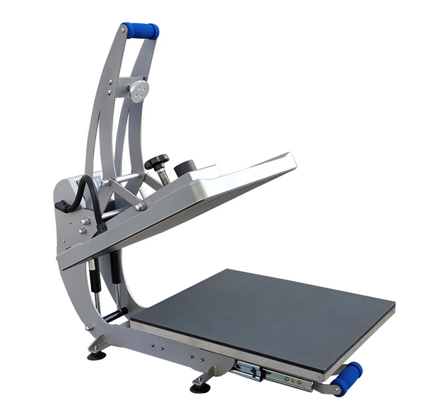 Auto open Heat press with slide out tray