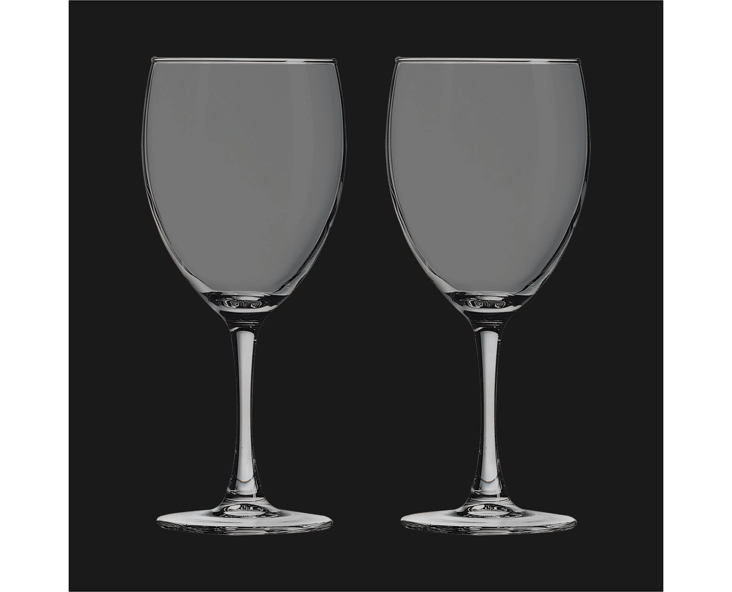 personalized 10 1/2 oz. Wine Glass