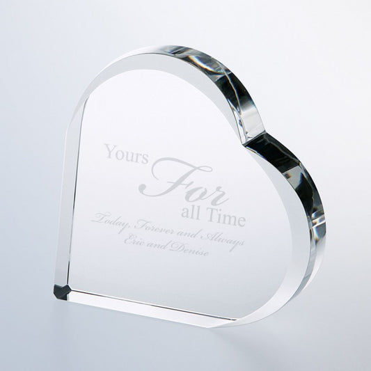 Heart Keepsake Optic Crystal