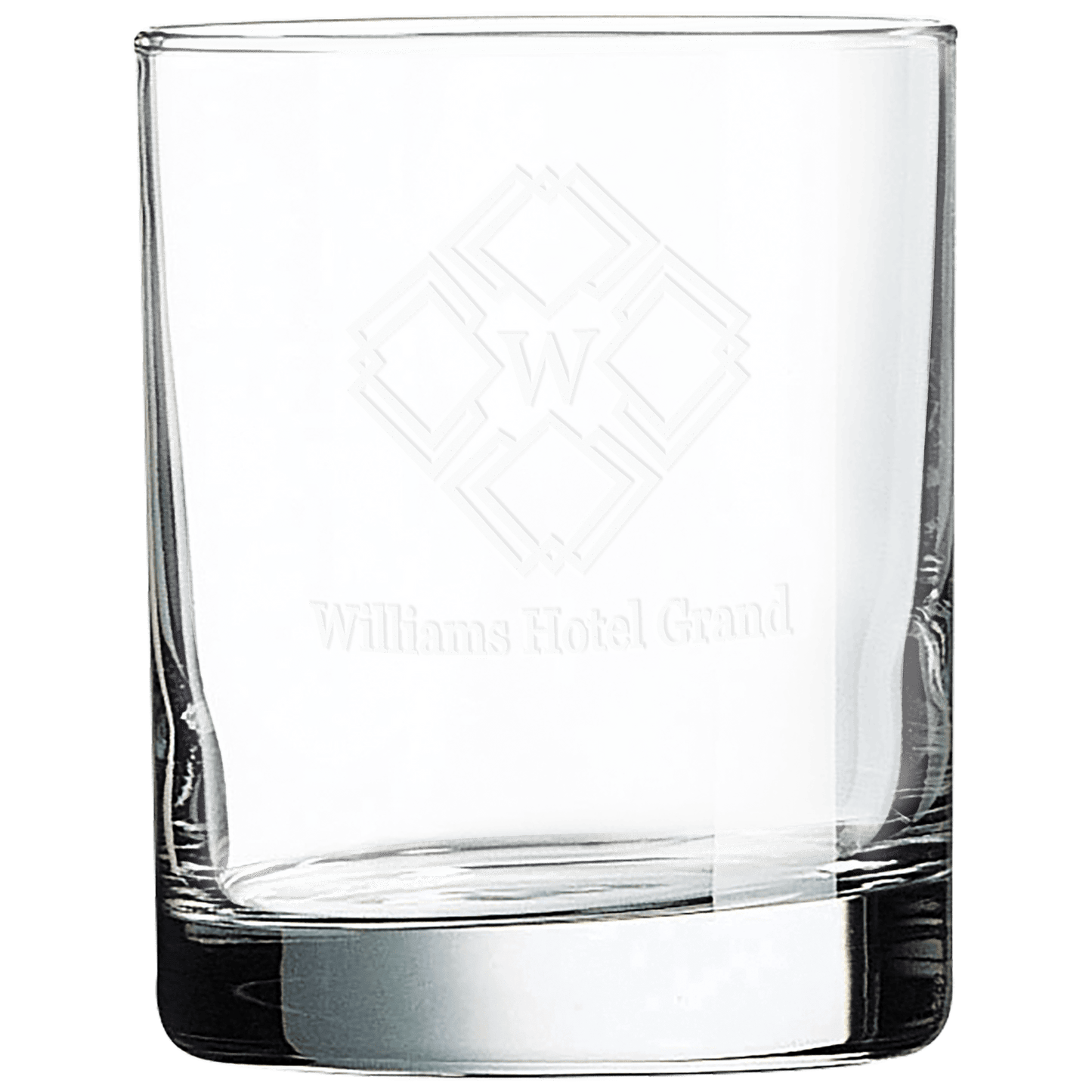 Personalized 11 oz rocks  whisky glasses